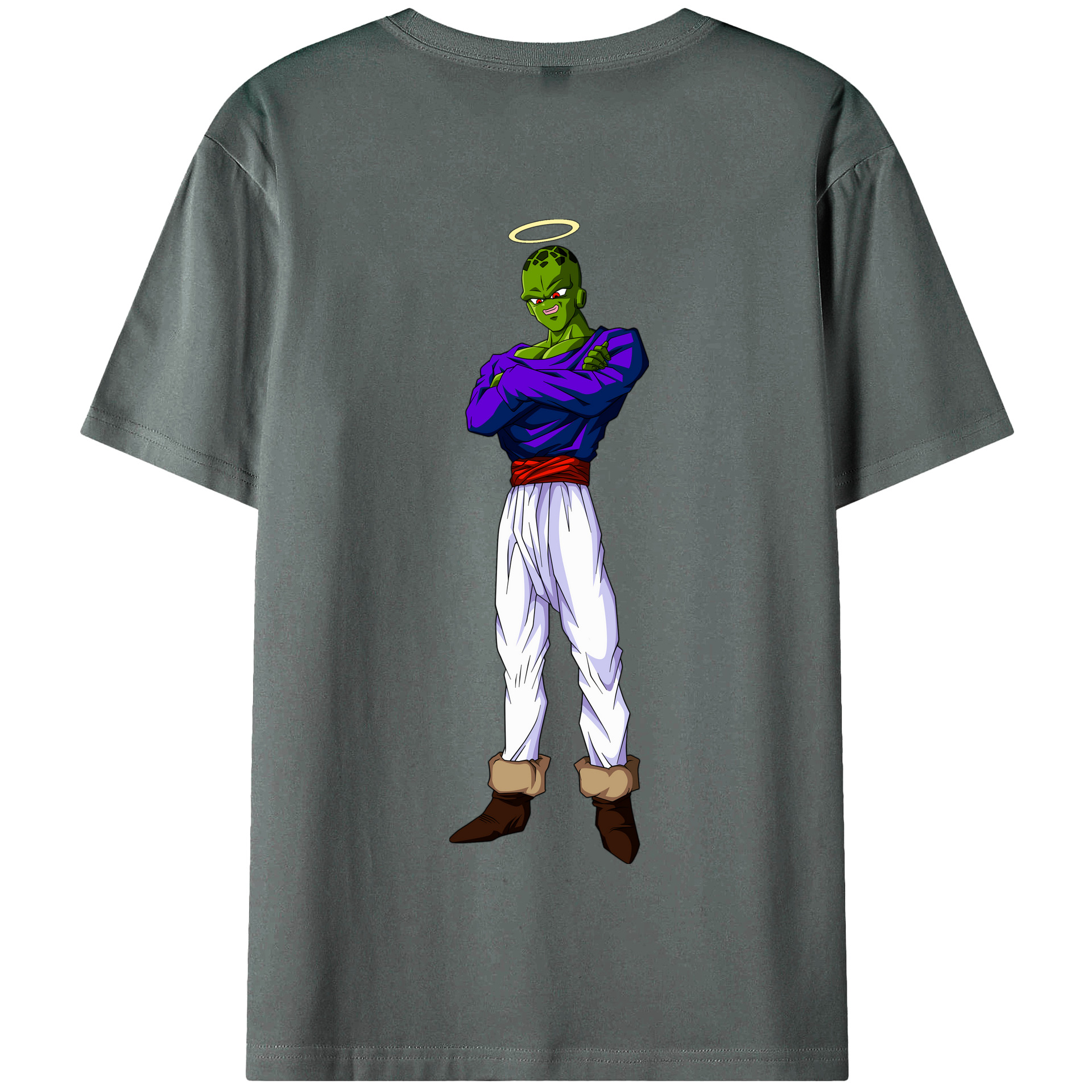 （画像用） ドラゴンボール パイクーハン DRAGON BALL Pikkon 綿100％半袖Tシャツ（背面プリント）